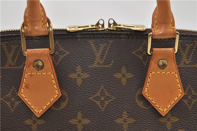 Authentic Louis Vuitton Monogram Alma Hand Bag Purse M51130 LV 4858E