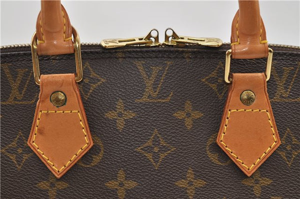 Authentic Louis Vuitton Monogram Alma Hand Bag Purse M51130 LV 4858E