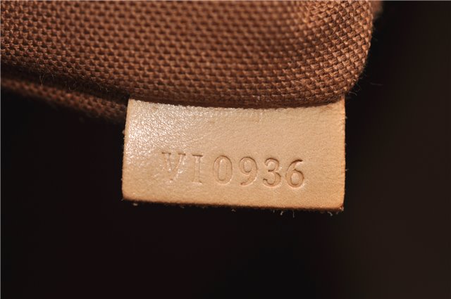 Authentic Louis Vuitton Monogram Alma Hand Bag Purse M51130 LV 4858E