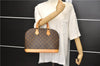 Authentic Louis Vuitton Monogram Alma Hand Bag Purse M51130 LV 4858E