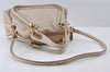 Authentic Chloe Paraty Medium 2Way Shoulder Hand Bag Purse Leather White 4858I