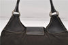 Authentic PRADA Nylon Leather Hand Shoulder Bag Brown 4859D