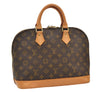 Authentic Louis Vuitton Monogram Alma Hand Bag Purse M51130 LV 4859E