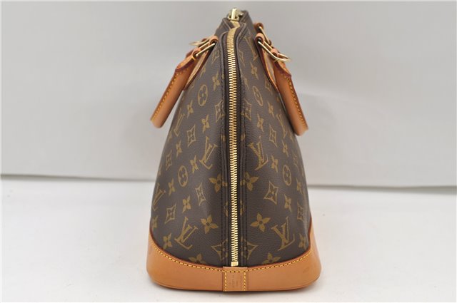 Authentic Louis Vuitton Monogram Alma Hand Bag Purse M51130 LV 4859E