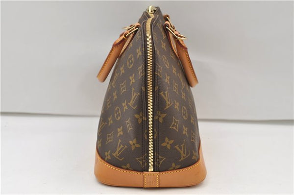 Authentic Louis Vuitton Monogram Alma Hand Bag Purse M51130 LV 4859E