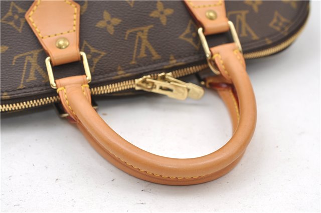 Authentic Louis Vuitton Monogram Alma Hand Bag Purse M51130 LV 4859E