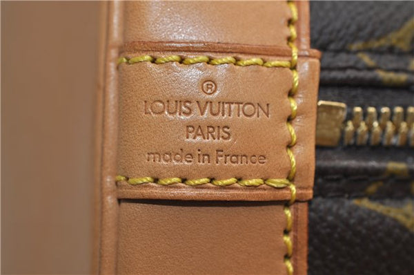 Authentic Louis Vuitton Monogram Alma Hand Bag Purse M51130 LV 4859E