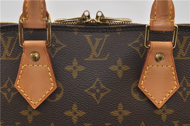 Authentic Louis Vuitton Monogram Alma Hand Bag Purse M51130 LV 4859E