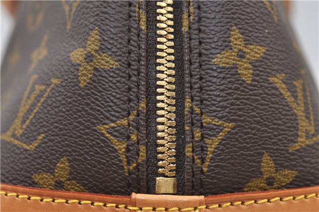 Authentic Louis Vuitton Monogram Alma Hand Bag Purse M51130 LV 4859E