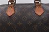 Authentic Louis Vuitton Monogram Speedy 35 Hand Boston Bag M41524 LV 4860D