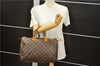 Authentic Louis Vuitton Monogram Speedy 35 Hand Boston Bag M41524 LV 4860D