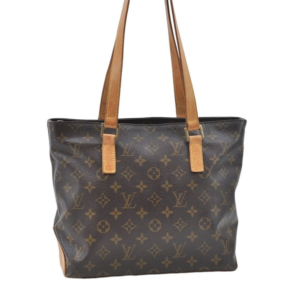 Authentic Louis Vuitton Monogram Cabas Piano Tote Bag M51148 LV 4861D