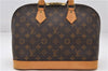 Authentic Louis Vuitton Monogram Alma Hand Bag Purse M51130 LV 4861E