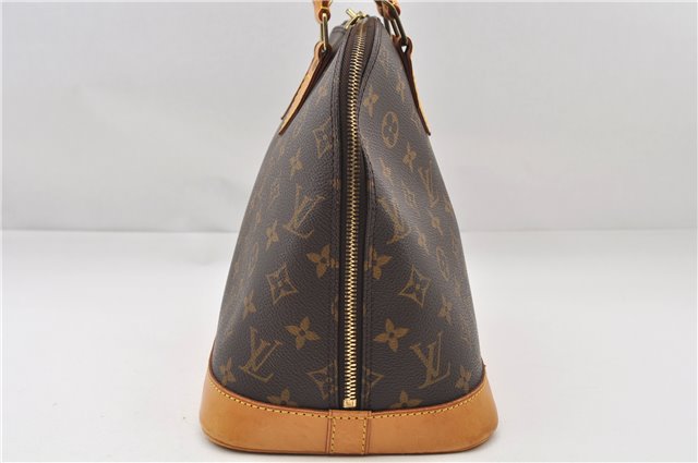 Authentic Louis Vuitton Monogram Alma Hand Bag Purse M51130 LV 4861E