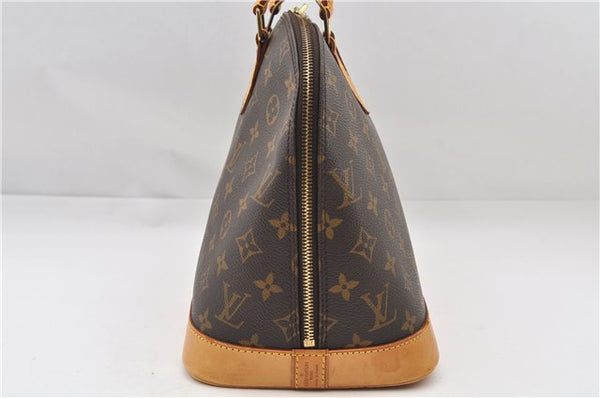 Authentic Louis Vuitton Monogram Alma Hand Bag Purse M51130 LV 4861E