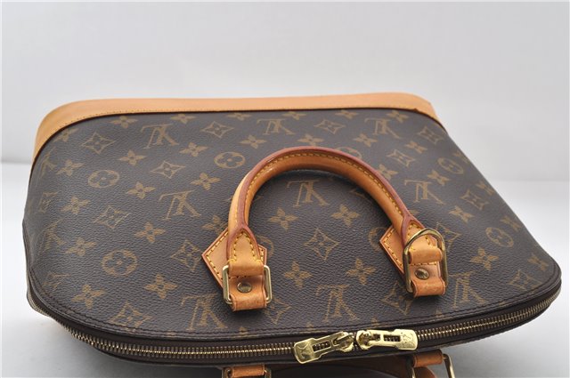 Authentic Louis Vuitton Monogram Alma Hand Bag Purse M51130 LV 4861E