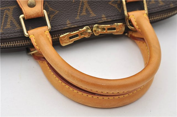 Authentic Louis Vuitton Monogram Alma Hand Bag Purse M51130 LV 4861E
