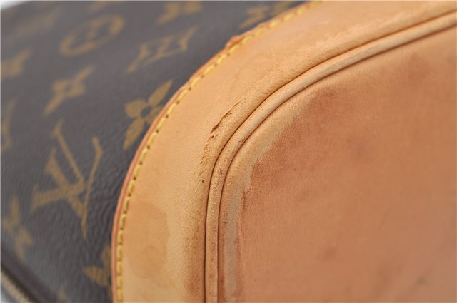 Authentic Louis Vuitton Monogram Alma Hand Bag Purse M51130 LV 4861E