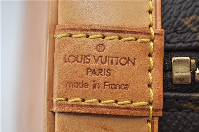 Authentic Louis Vuitton Monogram Alma Hand Bag Purse M51130 LV 4861E