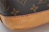Authentic Louis Vuitton Monogram Alma Hand Bag Purse M51130 LV 4861E