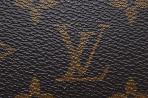 Authentic Louis Vuitton Monogram Alma Hand Bag Purse M51130 LV 4861E