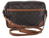 Auth Louis Vuitton Monogram Trocadero 30 Shoulder Cross Body Bag M51272 LV 4862D