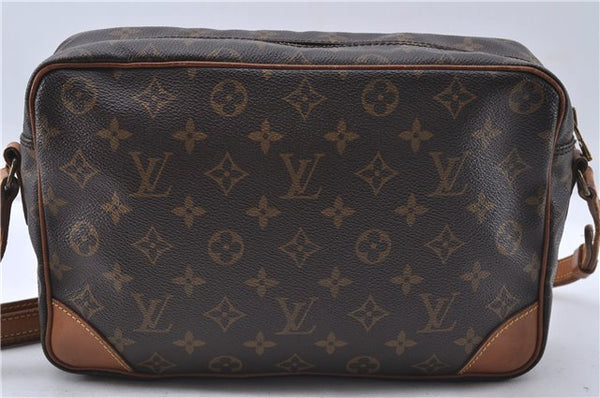 Auth Louis Vuitton Monogram Trocadero 30 Shoulder Cross Body Bag M51272 LV 4862D