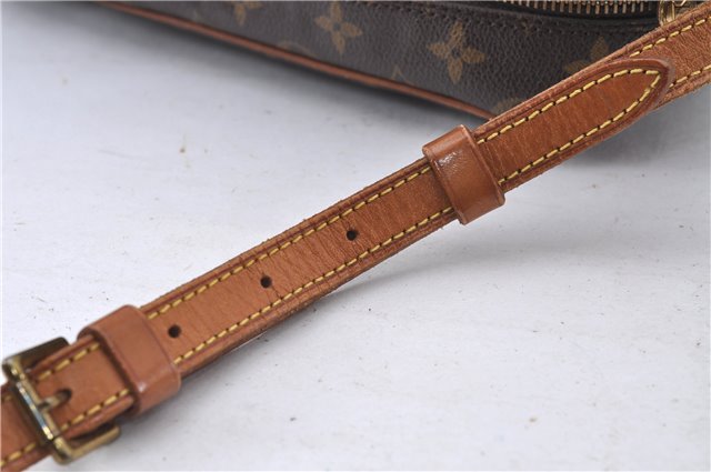 Auth Louis Vuitton Monogram Trocadero 30 Shoulder Cross Body Bag M51272 LV 4862D