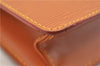 Authentic LOUIS VUITTON Epi Pochette Homme Clutch Bag Brown M52528 LV 4863C