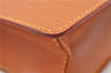 Authentic LOUIS VUITTON Epi Pochette Homme Clutch Bag Brown M52528 LV 4863C