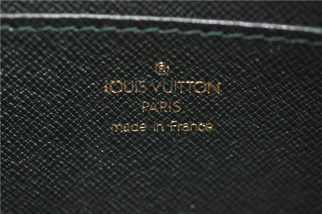 Authentic LOUIS VUITTON Epi Pochette Homme Clutch Bag Brown M52528 LV 4863C
