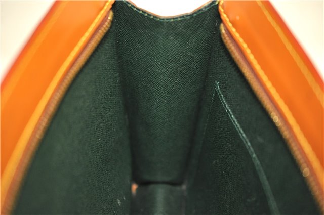 Authentic LOUIS VUITTON Epi Pochette Homme Clutch Bag Brown M52528 LV 4863C