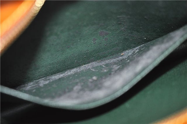 Authentic LOUIS VUITTON Epi Pochette Homme Clutch Bag Brown M52528 LV 4863C