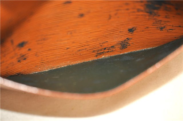 Authentic LOUIS VUITTON Epi Pochette Homme Clutch Bag Brown M52528 LV 4863C