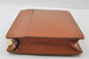 Authentic Louis Vuitton Epi Pochette Homme Clutch Hand Bag Brown M52528 LV 4865I