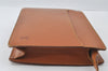Authentic Louis Vuitton Epi Pochette Homme Clutch Hand Bag Brown M52528 LV 4865I