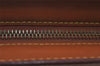 Authentic Louis Vuitton Epi Pochette Homme Clutch Hand Bag Brown M52528 LV 4865I