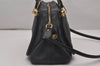 Authentic Chloe Paraty Vintage 2Way Shoulder Hand Bag Purse Leather Black 4866I