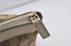 Authentic GUCCI Abbey Shoulder Tote Bag GG Canvas Leather 141470 Brown 4867I