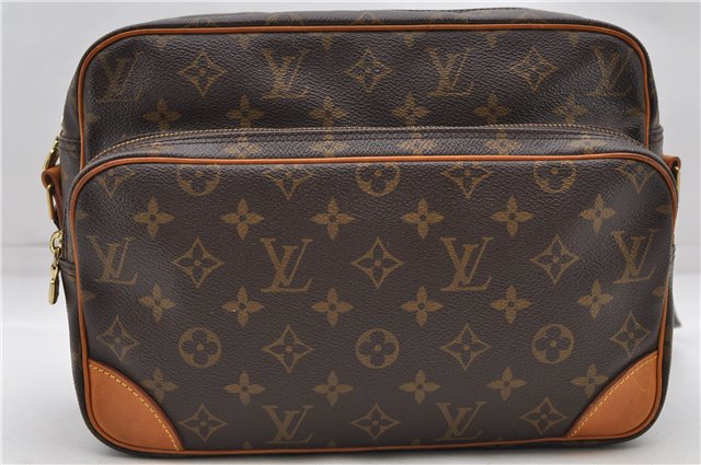 Authentic Louis Vuitton Monogram Nile Shoulder Cross Body Bag M45244 LV 4868D