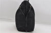 Auth PRADA Tessuto Vernice Nylon Leather Shoulder Tote Bag BR3923 Black 4869D