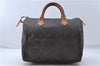 Authentic Louis Vuitton Monogram Speedy 30 Hand Bag M41526 LV 4871D