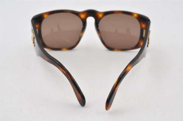 Authentic CHANEL Vintage Sunglasses CoCo Mark Plastic 01451 Brown Junk 4871I
