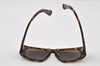 Authentic CHANEL Vintage Sunglasses CoCo Mark Plastic 01451 Brown Junk 4871I