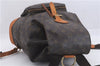 Authentic Louis Vuitton Monogram Montsouris GM Backpack M51135 LV 4873D