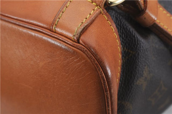 Authentic Louis Vuitton Monogram Montsouris GM Backpack M51135 LV 4873D