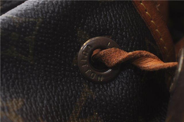 Authentic Louis Vuitton Monogram Montsouris GM Backpack M51135 LV 4873D