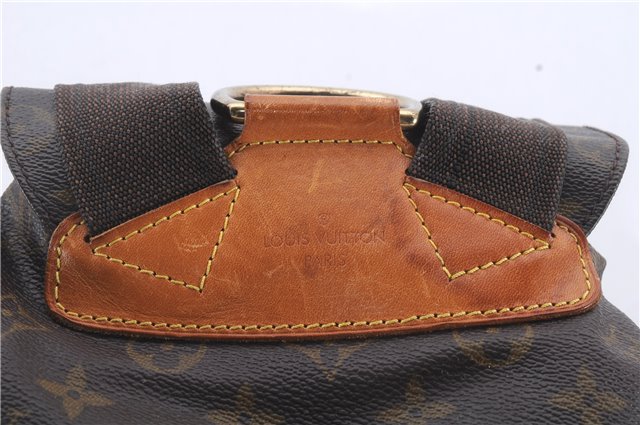 Authentic Louis Vuitton Monogram Montsouris GM Backpack M51135 LV 4873D