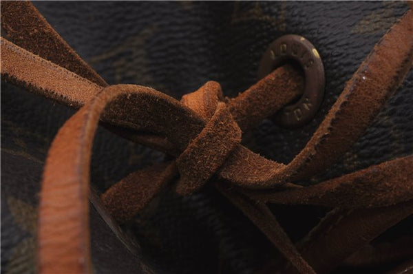 Authentic Louis Vuitton Monogram Montsouris GM Backpack M51135 LV 4873D