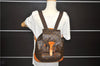 Authentic Louis Vuitton Monogram Montsouris GM Backpack M51135 LV 4873D